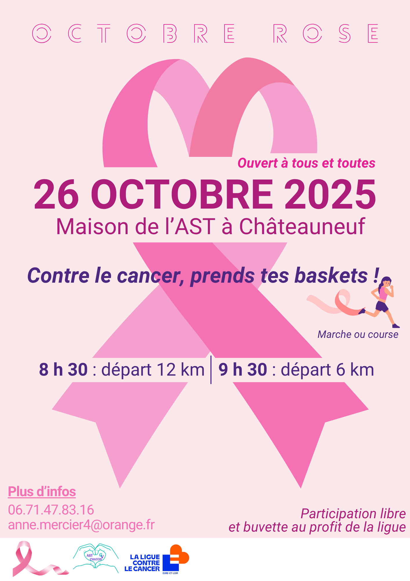 Affiche GV Octobre Rose 2025